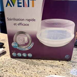Philips Avent Sterilizer - Purple and White